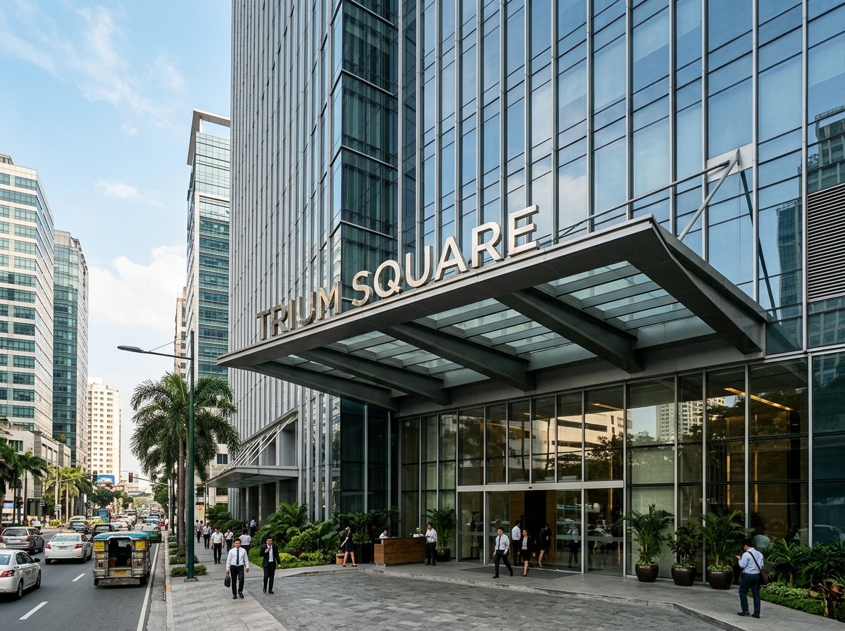 Trium Square Building Entrance Pasay City